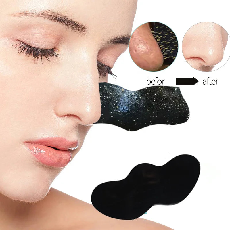 Instant Blackhead Removal Deep Cleaning Charcoal Blackhead Remover Pore Strips Nose Pore Strips
