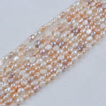 6-7mm Natural Baroque Freshwater Pearl Beads for Jewelry Making