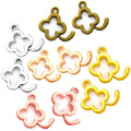 YuenZ Alloy 200pcs/bag Four Leaf Clover Charm for Necklace Bracelet Necklace Pendant DIY Jewelry Crafts Making Accessories Q420