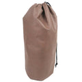 Low MOQ Add Logo Printed Dust Proof Natural Non Woven Custom Drawstring Bag for Blanket Pillow Storage Bag