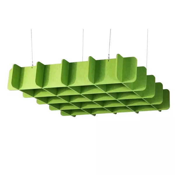 Soundproof Polyester Felt Acoustic Panels for Ceiling 12mm Suspended Acoustic Ceiling Tiles