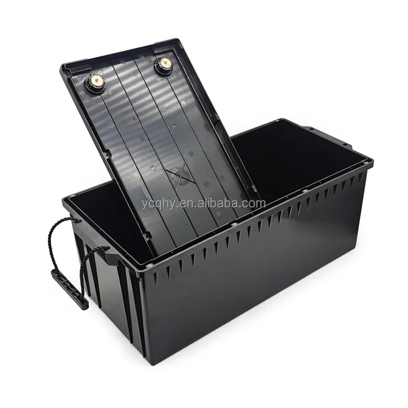 Screw Type Battery case 12v 250ah pp Abs Waterproof case for Lithium Battery 12v Slimline Lifepo4 Battery case with Screws