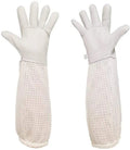 Ultra Mesh Beekeeping Gloves Three-Layer Net Ventilation Fully Protect Your Hands with Goatskin New Condition