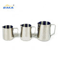 Milk Pour Pot Cup Mug Milk Jug Coffee Stainless Steel Milk Pitcher with Measurements