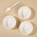 Custom Cornstarch Food Container Cornstarch Round Food Bowl For Cornstarch Packaging