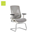 Middle Back Lumbar Support Office Meeting Chair Meeting Room Mesh Back Visitor Office Chair Training Visitor Mesh Chair