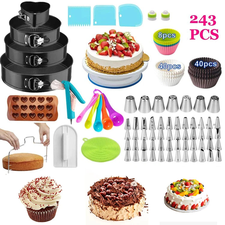 Hot Sales Baking Kitchen Set Bakeware102 Styles Russian Baking Setcake Baking Tools Full Set