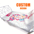 Custom Anime Duvet Cover 150x200cm Polyester Bedding Set Printed OEM Manufacturer Supplier