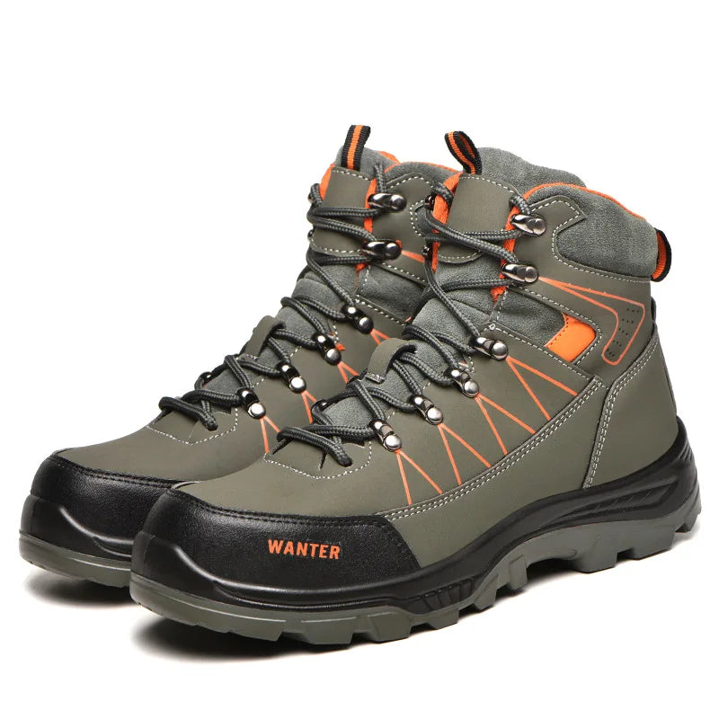Hot Sale Non-slip Smash-resistant Puncture-resistant Indestructible Mens Breathable Work Safety Shoes