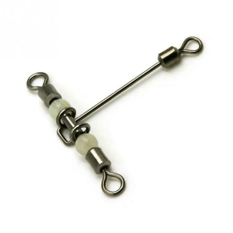 Triple Swivel with Red Beads Beads Product Category