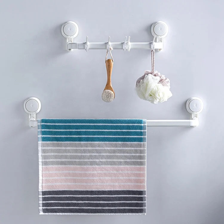 Taili Home Space Saving Product Bathroom & Kitchen Sheves Towel Rack Holder Single Towel Bar Racks Design Towel Rack With Bar