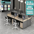 Modern Design Call Center Round Table Furniture New Arrival Cubicle Office Workstation with Glass and Aluminium for School Use