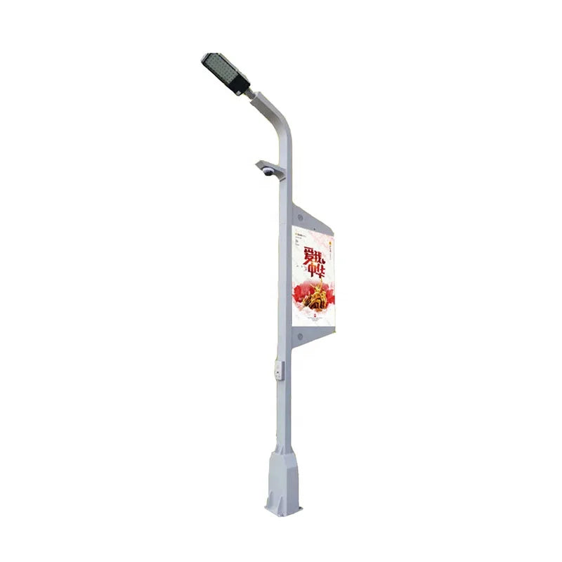 Outdoor Smart City Light Pole Display Totem LED Digital Signage for Retail Store Shopping Mall Self-Service Business