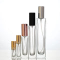 wholesale luxury 15ml square round spray cap empty glass bottle perfume bottle with packing