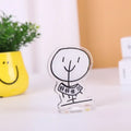 Custom Printed Cartoon Anime Eco-Friendly Acrylic Custom Color UV Logo Handmade Customized Shape Display Standees Clear Plastic