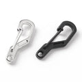TEC Simple Mini D-shaped Hanging Buckle Quick Hook Hiking Keychain EDC Carrying Tool Spring Hook