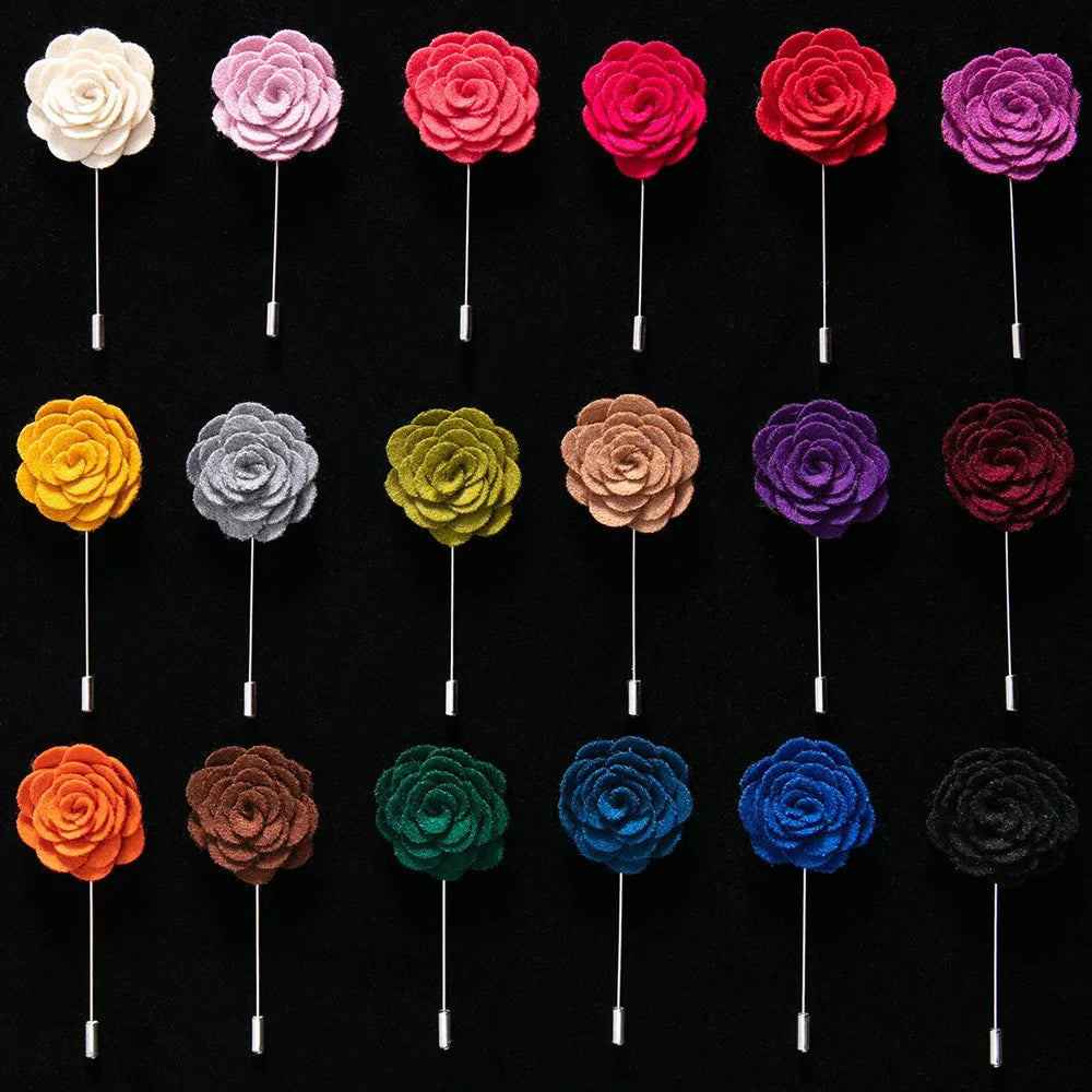 Lapel Pins Men Women Brooch Pins Suits Decoration Lapel Pins Brooches for Suits Anniversary Dress Accessories