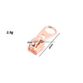 Bag Round Zipper Pullers for Handbag Garment