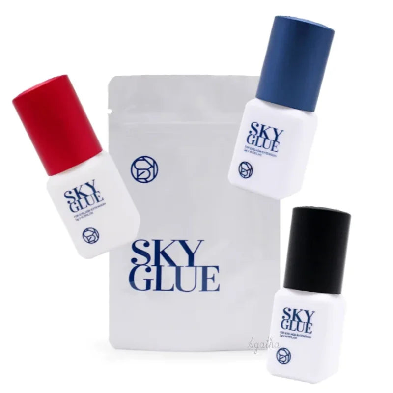 Korea Private Label Sky Eyelash Extension Glue Sky S+ 5ml lash sky glue fast dry glue for lashes