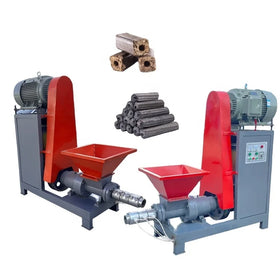 Rice Husk Palm Shell Charcoal Briquette Making Machine Wood Charcoal Sawdust Briquette Extruder Press Making Machine