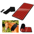 2025 Built-in Battery Wireless Mat 660nm 850nm Red Near Infrared Equine Red Light Therapy Belt Wrap for Dogs Cats Horse Animals