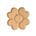 Succulent Flowerpot Tray Bamboo Holder Round Square Insulated Tea Coaster Cup Mat Serving Tray Kitchen Placemat Organizer