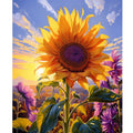 Sunflowers Diy 5d Diamond Painting Flowers Diamond Embroidery Picture Rhinestones Cross Stitch Kit Home Decoration 30x40cm