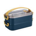 Office and Students 304 Stainless Steel Double Insulated Bento Lunch Box Portable