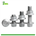 Hex Head Serrated Flange Bolts Stainless Steel M4 M5 M6 M8 M10 M16 Din6921 Din6923 A2 Grade 10.9 Hexagon Hex Flange Head Bolts