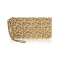 Women's Environmentally Friendly Anti-Theft Zip Around Wallet Long Purse with Cover Closure Travel Clutch Wristlet