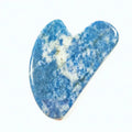 2026 Facial Massage Scraping Jade Gua Sha Blue Spot Jasper Custom Gua Sha Tool