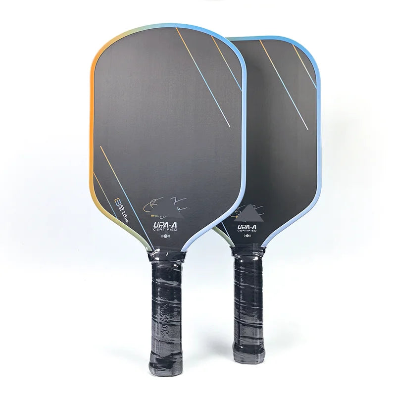 HPON 3S EVA Core Pickleball Paddle with T700 Carbon Fiber Face 16mm Thickness Custom Carbon Fiber Pickleball Paddle