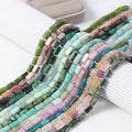 Hot Sale Variety 8*11mm Natural Cylinder Gemstone Smooth Jewelry Accessories