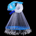 Baiyuheng Gill Cast Fabric Wholesale Nets Departs Bling Knotted Fish Aquaculture Mesh Commercial River Monofilament Fishing Net