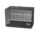 Low Price Stainless Material Big Size Collapsible Lovebird Breeding Cast Iron Jaula Para Pajaros Bird Cages Nets