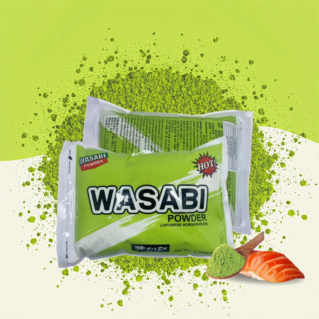 Wholesale OEM Japanese Real Food Seasoning Natural 1kg Fresh Mustard Root Pure Wasabi Powder