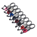 New Braided Rope Zinc Alloy Large Head Car Key Chain Key Fob Snap Keychain Big Head