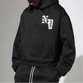 Factory's 500gsm 100% Terry Cotton Tracksuit for Adults Sustainable Breathable Sets for Autumn Season With Custom Logo Print