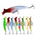 Hot Selling New 125mm 20g ABS Hard Plastic Artificial Baits Big Popper Fishing Lures With 3D Eyes