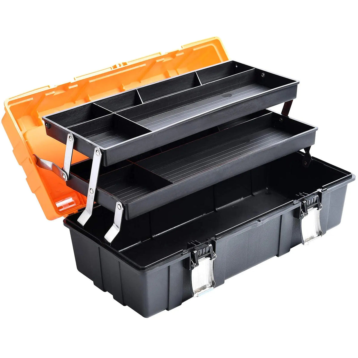 Three-Layer Plastic Storage Box Tool Box Sewing Box Organizer Multipurpose Organizer and Portable Storage Case