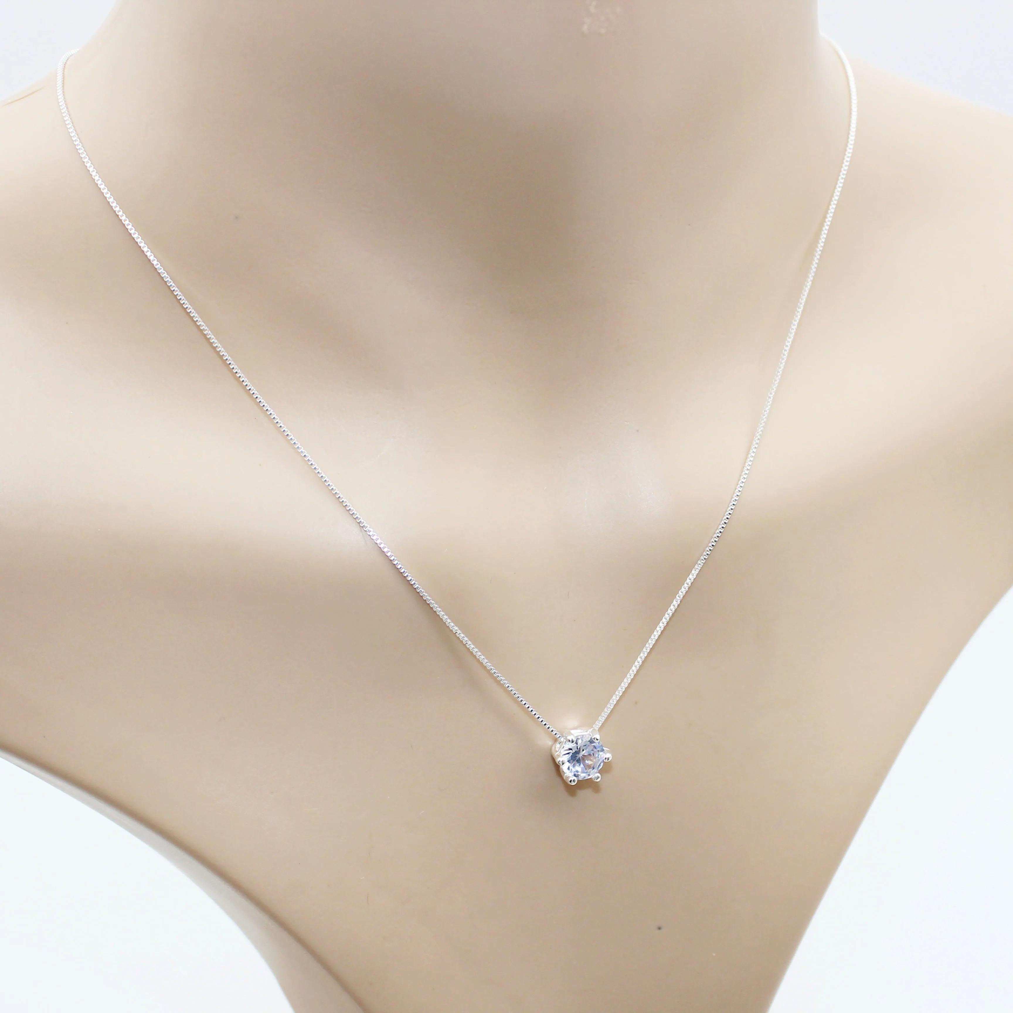 Jachon Factory Direct Sales 2024 Trendy Clavicle Necklace Necklace Sterling Silver