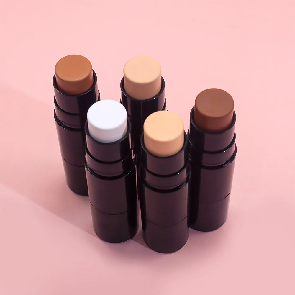 Face Beauty Cosmetics Vegan Full Coverage Concealer Foundation Stick Private Label Makeup Waterproof Cream Bronzer Contour Stick