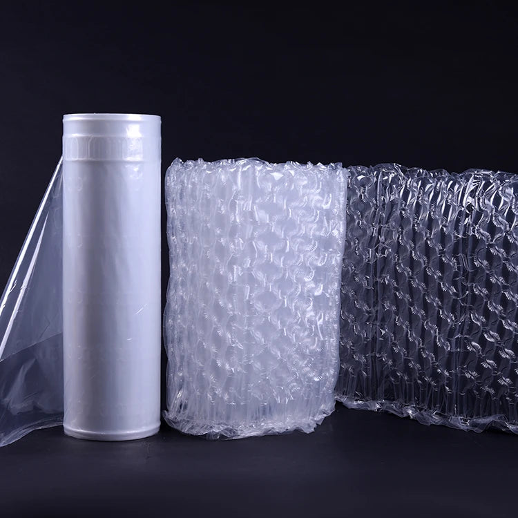 Safety Packaging Eco-friendly Protective Film Air Cushion Bubble Bag Roll PE+PA Material CE Certified Cargo Protection