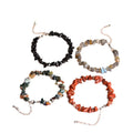 Women's Ins Style Niche Design Healing Crystal Bracelet Adjustable DIY with Irregular Gravel Wholesale Crystal Crafts