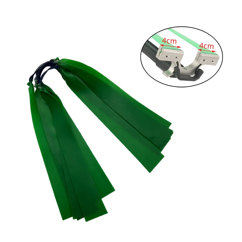 High Elastic Flat Rubber Band for Hunting Catapult Outdoor Slingshot Accessories