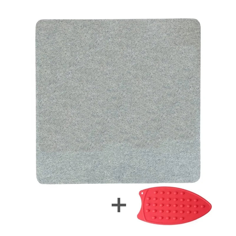 17 X 17 in Portable Felted Wool Ironing Mat for Quilting & Sewing Projects
