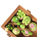 8-in-1 Pack Artificial Succulent Tropical Cactus Plants Needle Felting Kit Wool Felt Starter Craft Set Novelty Gifts