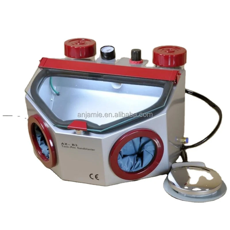 Hot Sale AX-B3 Economic CE Certified 3-Year Warranty Fine Blasting Unit for Dental Lab or Jewelry Store Powered by Electricity