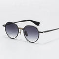 2024 New Styles Sunglasses Retro Titanium Vintage Luxury Female Sun Glasses Shades UV400 Round Gafas De Sol De Titanio