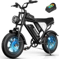 16 Inch 48V 20Ah EBike Electric Moped E Bike Disc Brake 10 Years Old Boy Fat Boys Electric Bike for Children 12 Years Kids Boy MegaBDM